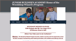 Desktop Screenshot of juniorbuildersacademy.com